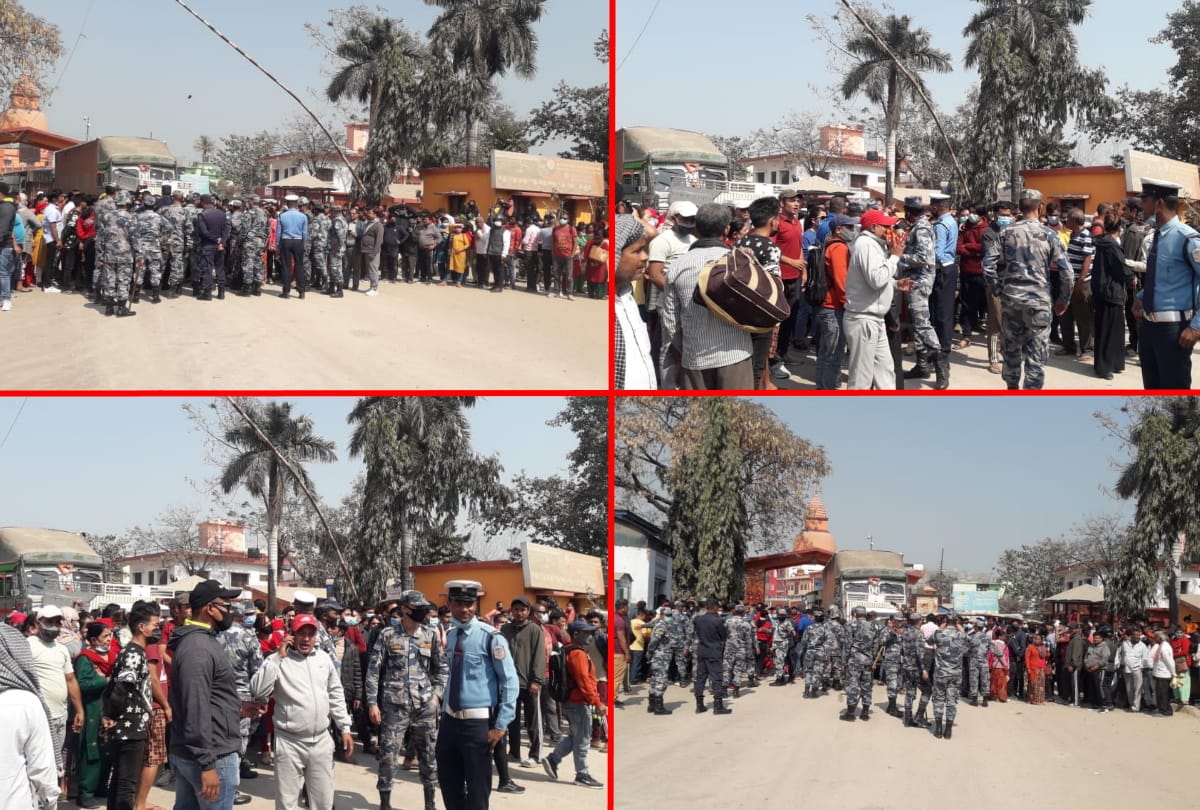 Nepali citizens created ruckus on Indo-Nepal border