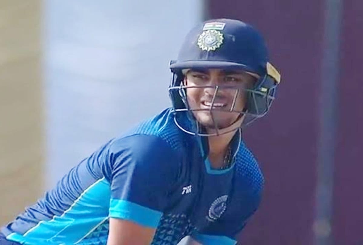Vijay Hazare Trophy Ishan kishan scored 173 of 94 balls vs Madhya Pradesh