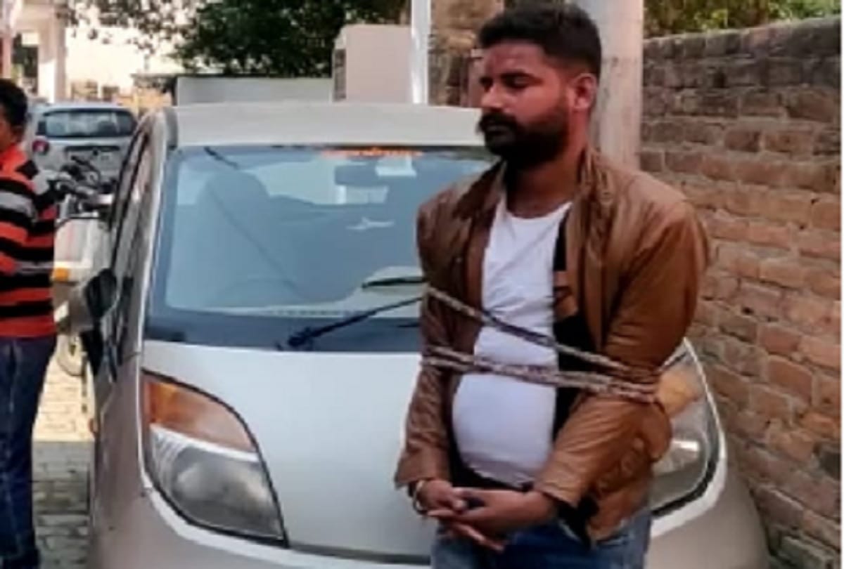 jhansi murder case accused manthan sengar laugh after shoot humendra
