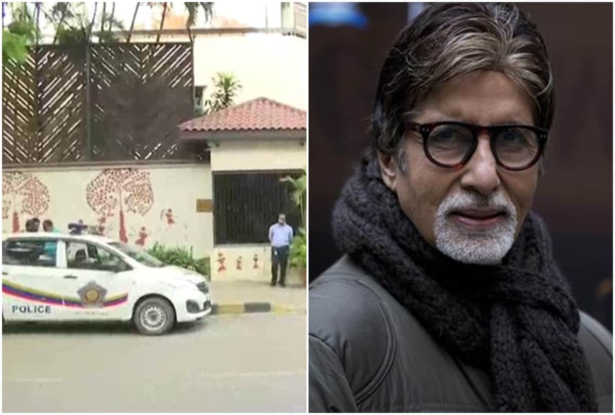 Police personnel deployed outside actor Amitabh Bachchan residence Jalsa