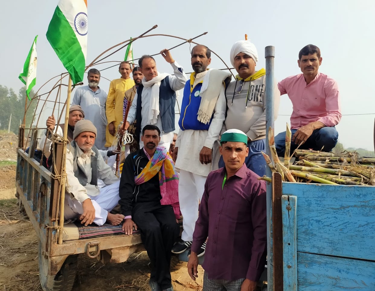 Farmers from Sisauli to go to Ghazipur with crusher
