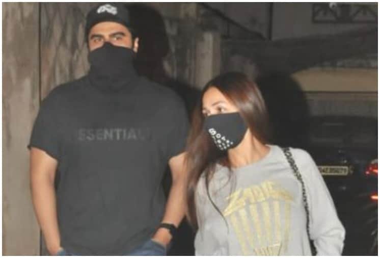 Malaika Arora Enjoys Dinner with Boyfriend Arjun Kapoor and Son Arhaan at her Parents Home
