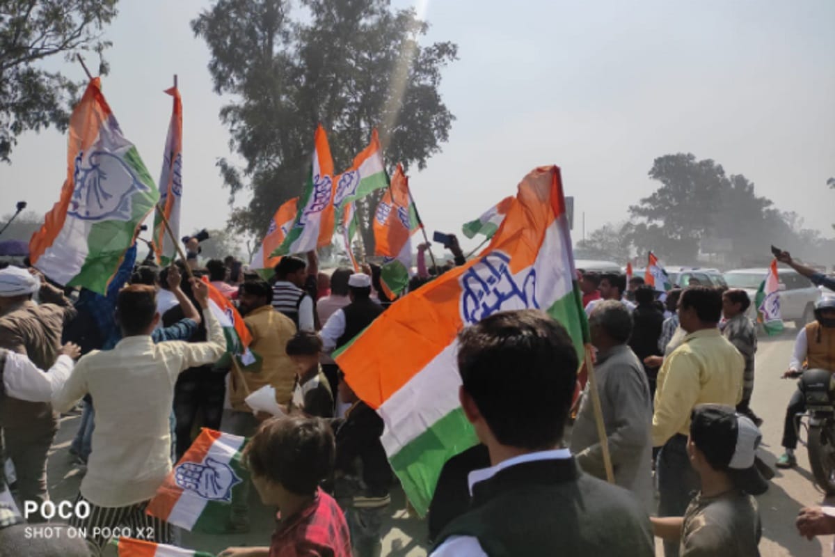 Priyanka Gandhi's kisan Mahapanchayat in Muzaffarnagar city and see photos