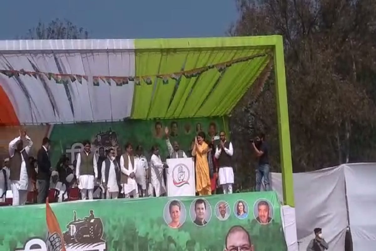 Muzaffarnagar News: Full update of Priyanka Gandhi Kisan Mahapanchayat and see photos
