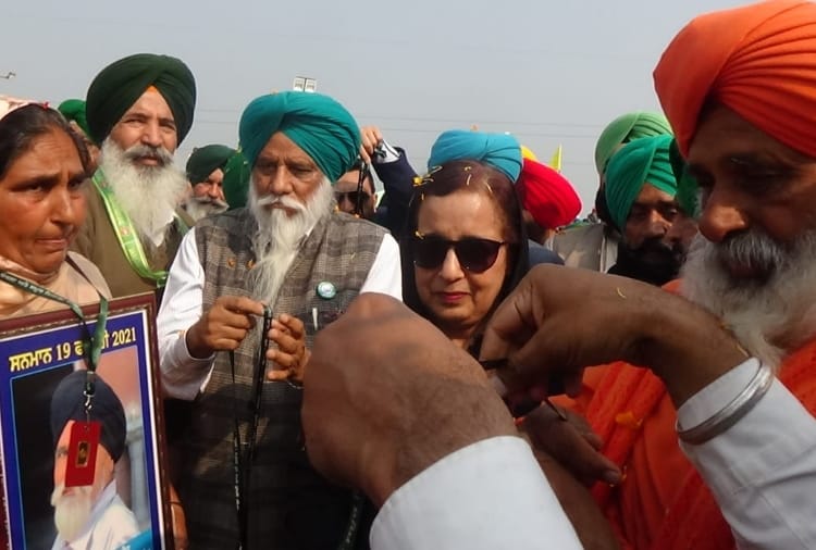 Families of deceased Farmers got honoured at Ropar of Punjab