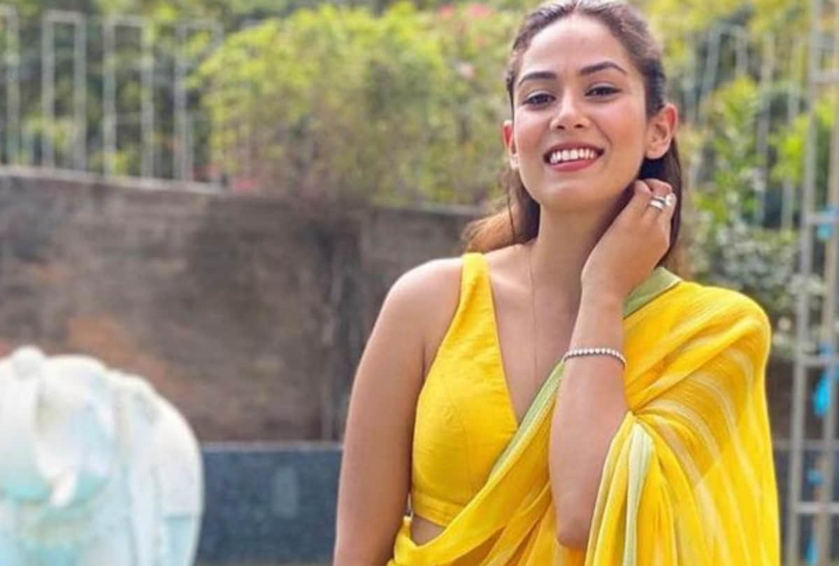 mira rajput in yellow chiffon saree and aditi rao hydari in dia mirza saree look