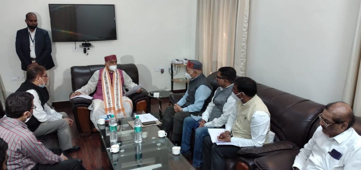 State Health Minister Ashwini Choubey meeting with Health Department officials said two more covid vaccine come soon