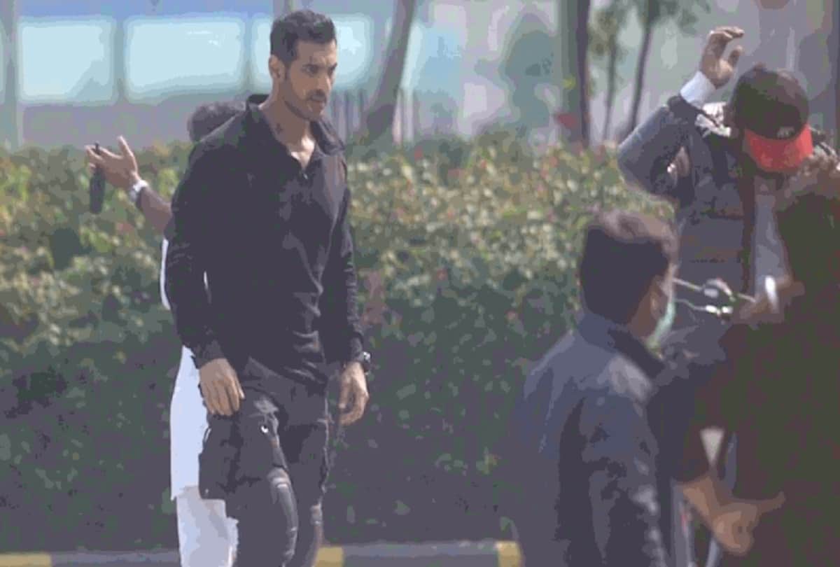 shooting of john abraham film attack on dhanipur airstrip in aligarh