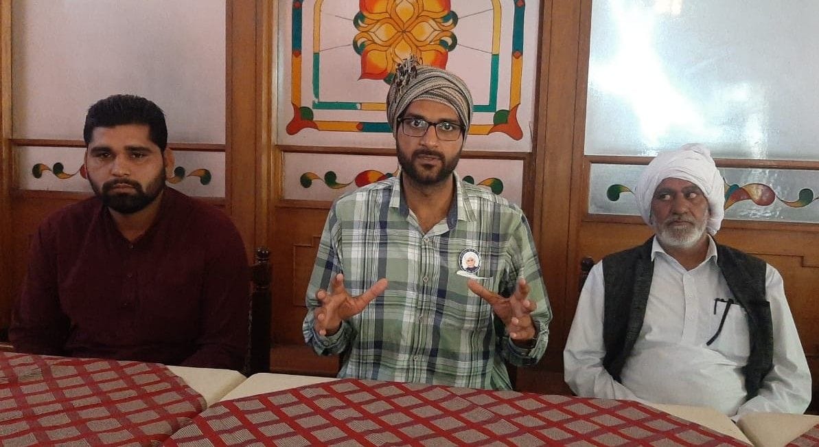 kisan andolan, press confrence, ravi aajad