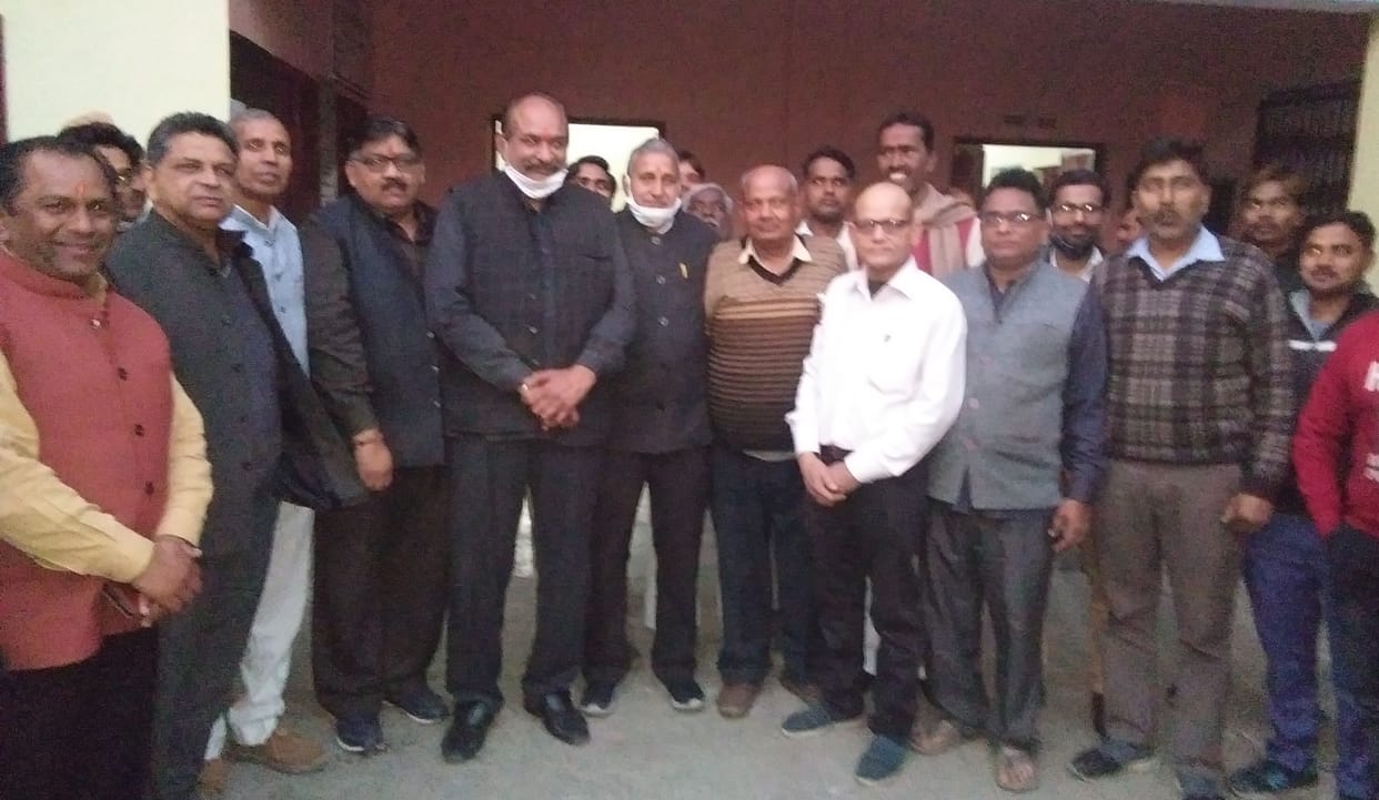 Tehsil president of trade board became Rajendra Nagar