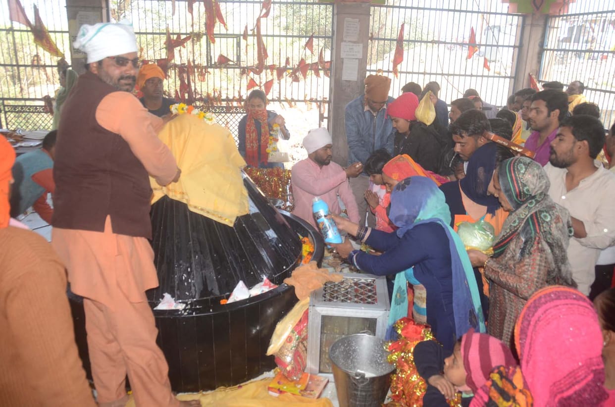 gufa baba temple will be covered by CCTV camera