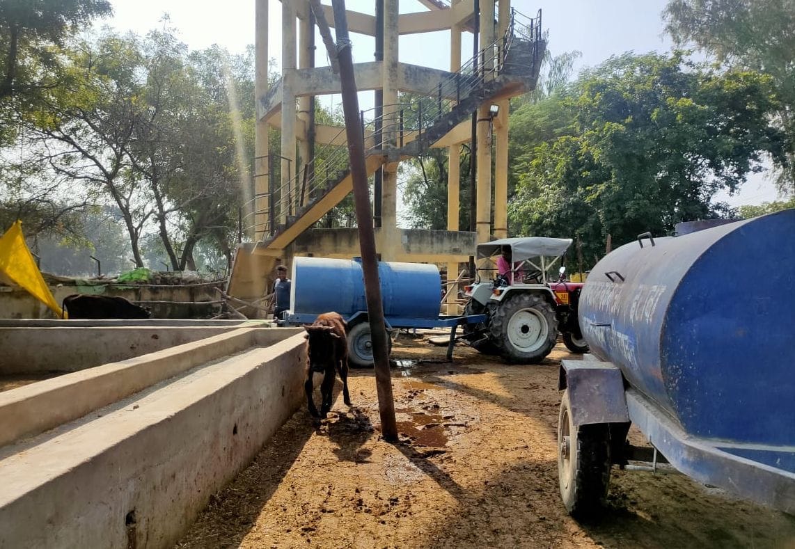 Tank motor blown for four days, water crisis