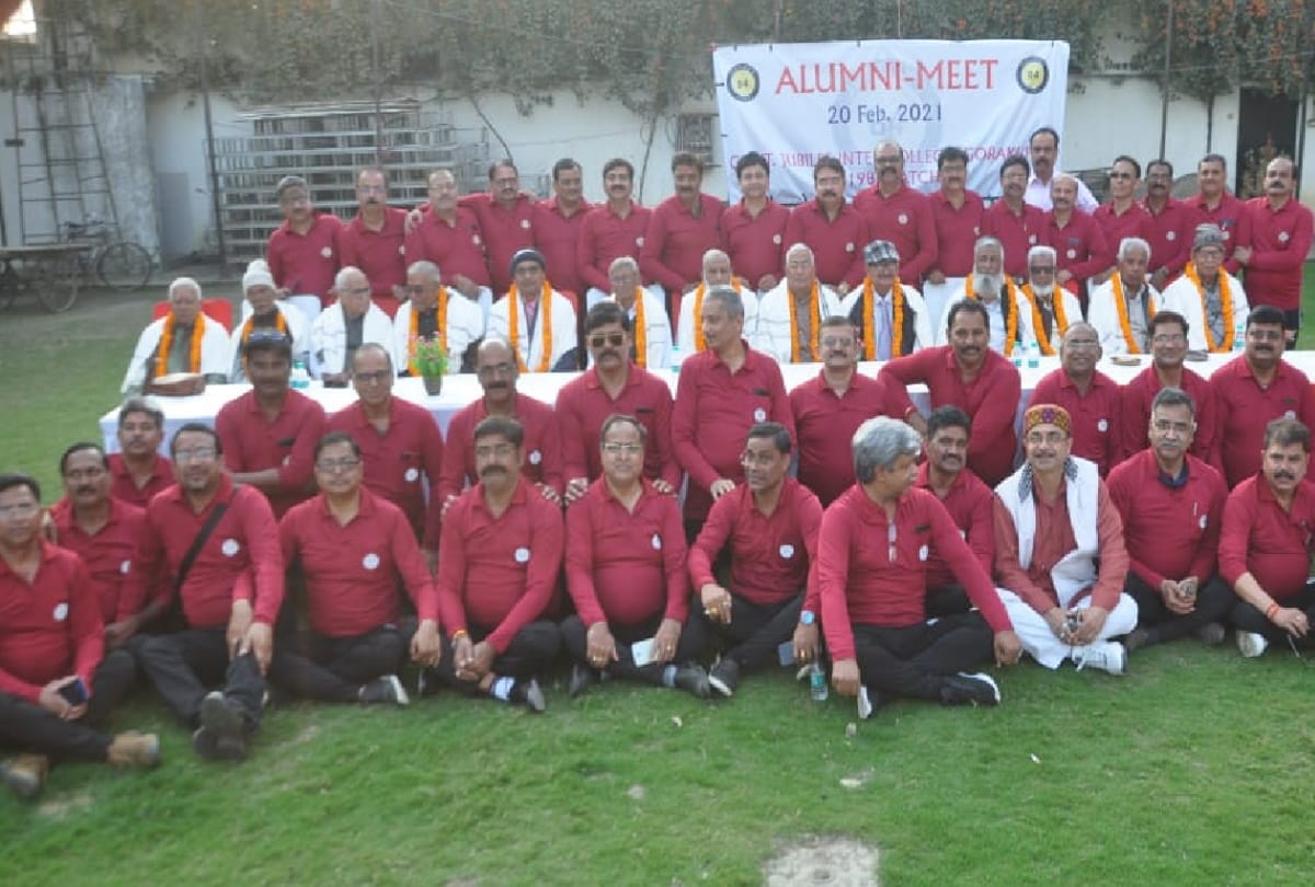 Jubilee Inter College Students of 1984 batch celebrated alumni meet in Royal Orchid Gorakhpur