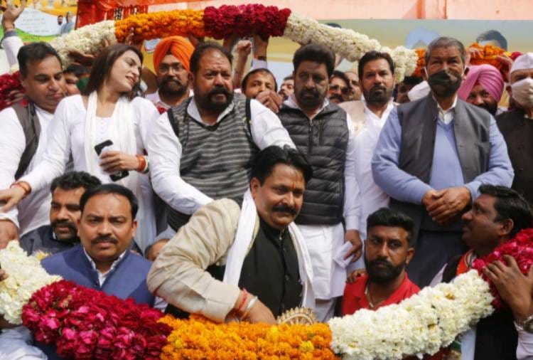 Newly Appointed Chandigarh congress President Subhash Chawla Take charge today