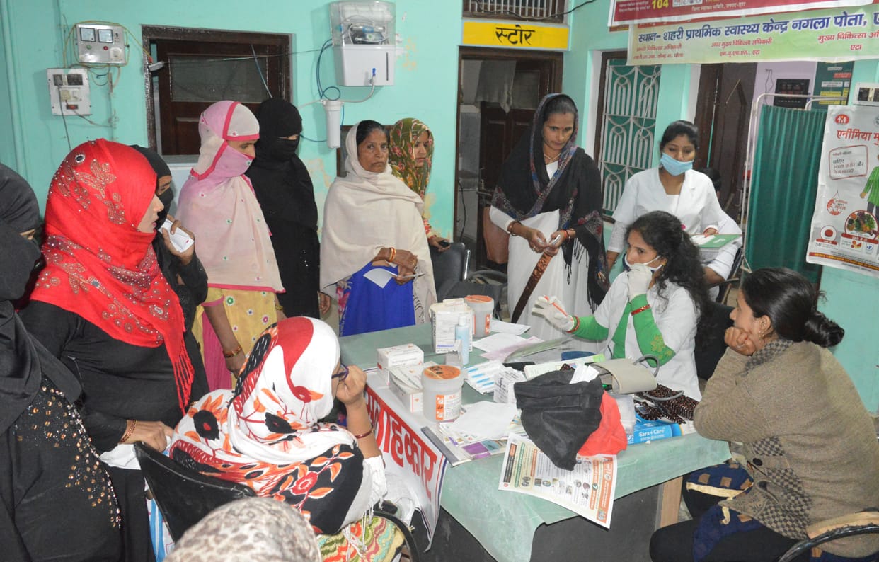 Most patients with skin disease arrived at the Arogya Mela,skin disease