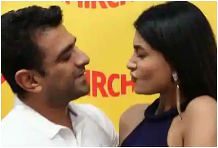 Eijaz Khan and Pavitra Punia Can't Keep Hands off Each Other in Public, Their Kissing Video Goes Viral