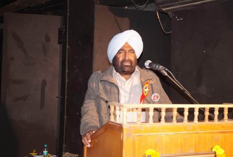 Farmer Leader died after his speech in Amritsar Of Punjab