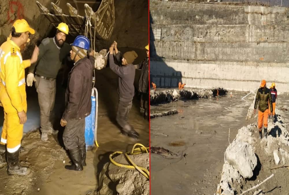 Uttarakhand Chamoli News : Rescue operation and Digging in tunnel Continue on 15th Day Photos