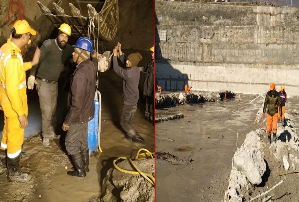 Uttarakhand Chamoli News : Rescue operation and Digging in tunnel Continue on 15th Day Photos