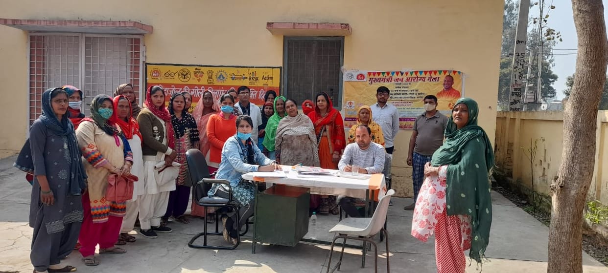 Health check-up of 189 people in fairs