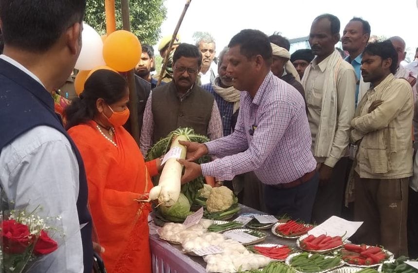 farmers,fathepur news,get stick,now manure,sadhvi