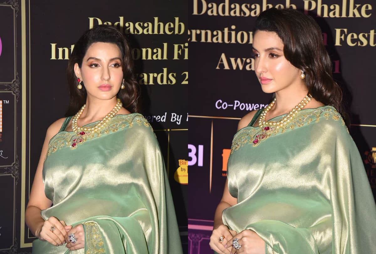 Kiara Advani in shimmery black lehenga for dada saheb Phalke international award 2021