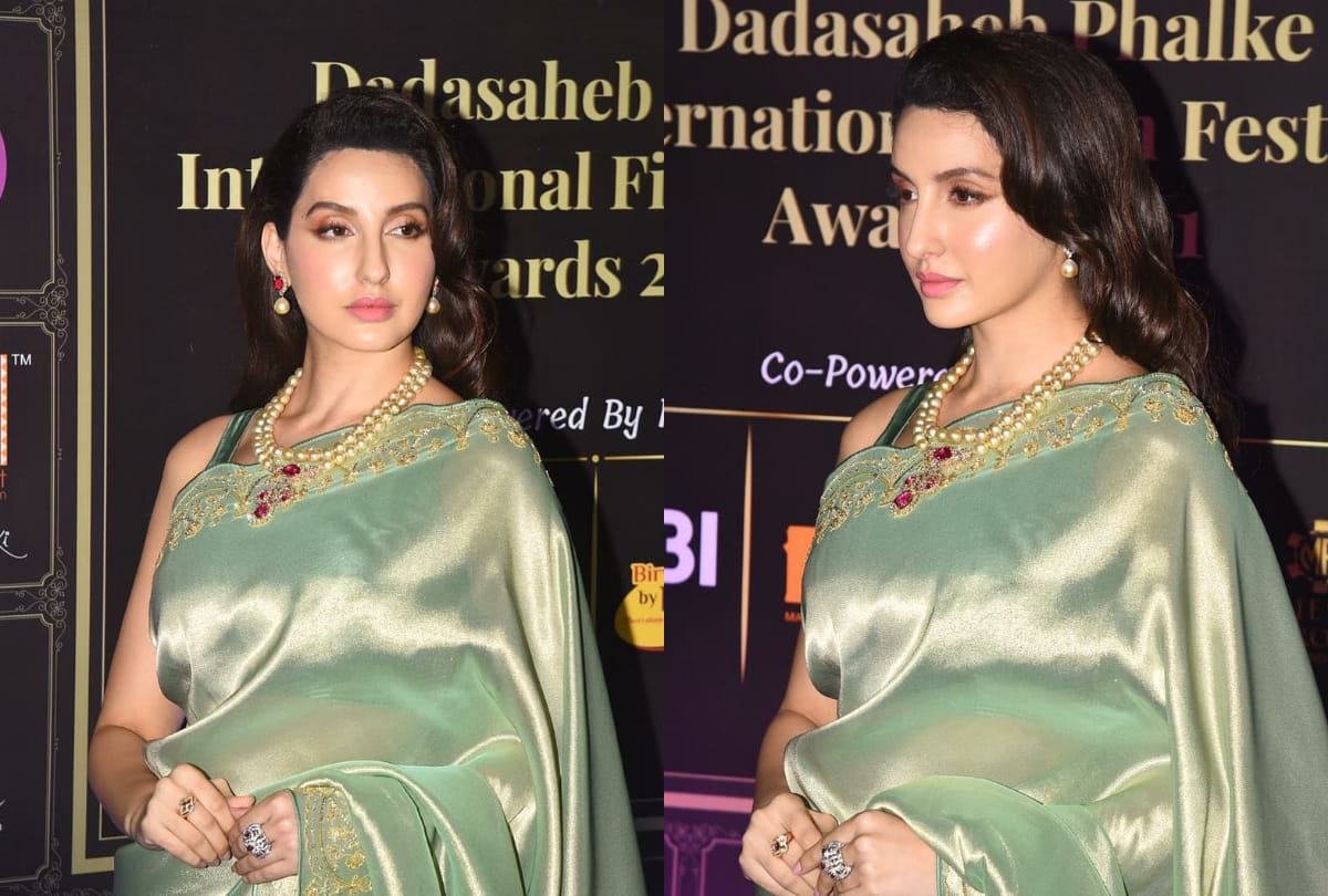 Kiara Advani in shimmery black lehenga for dada saheb Phalke international award 2021