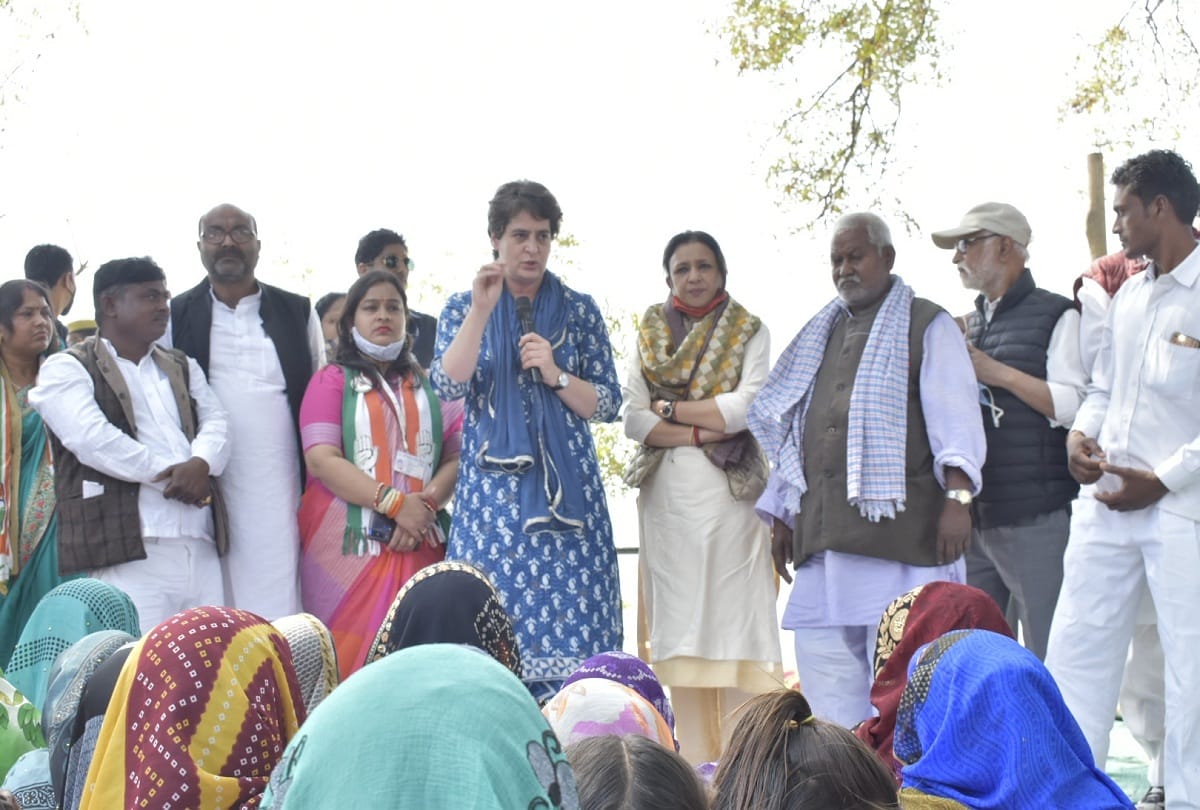 Fisherman said to Priyanka Gandhi - extinguished stove, neither children's fees nor medicine money