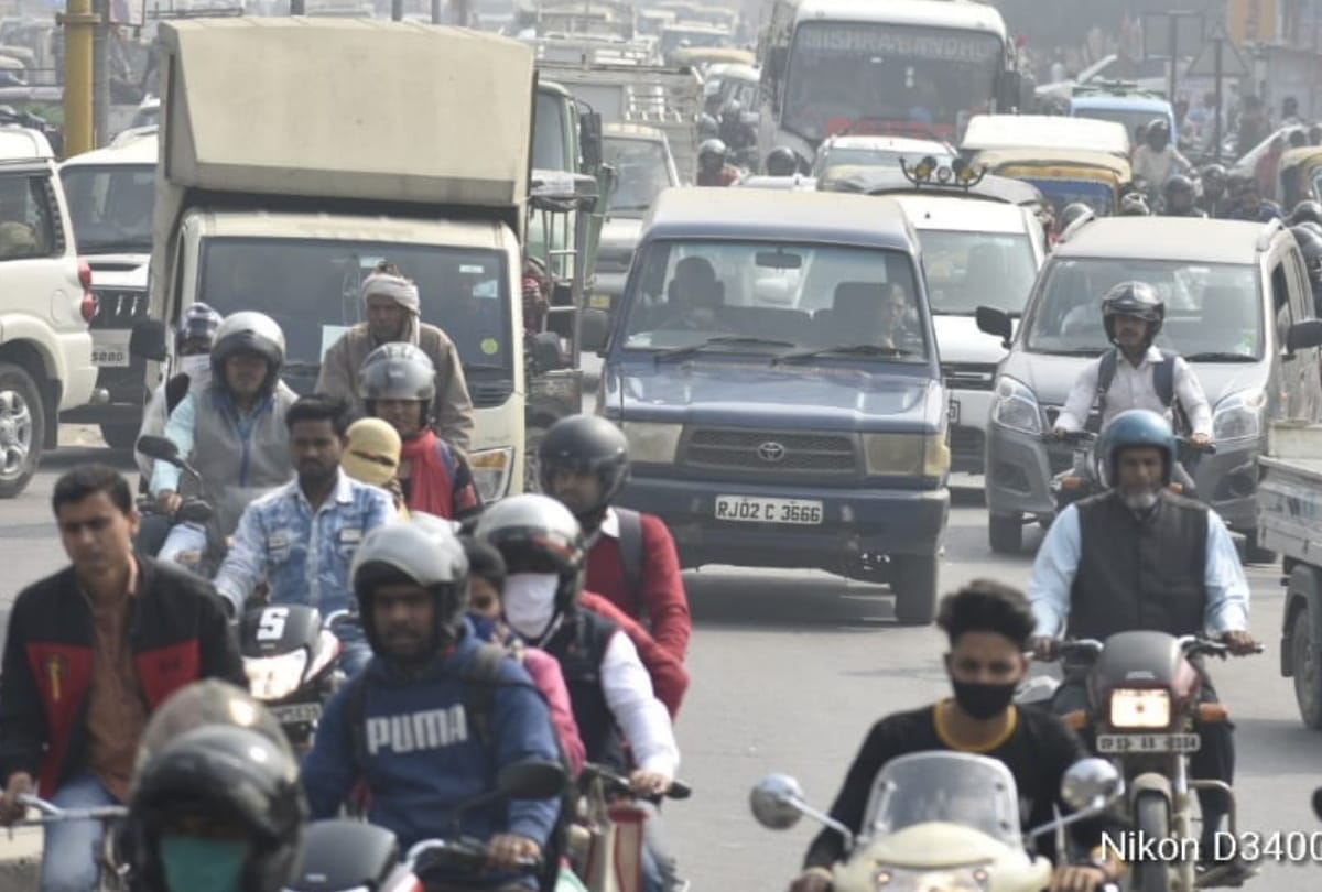 Preparations being made for widening of Transport Nagar intersection Gorakhpur