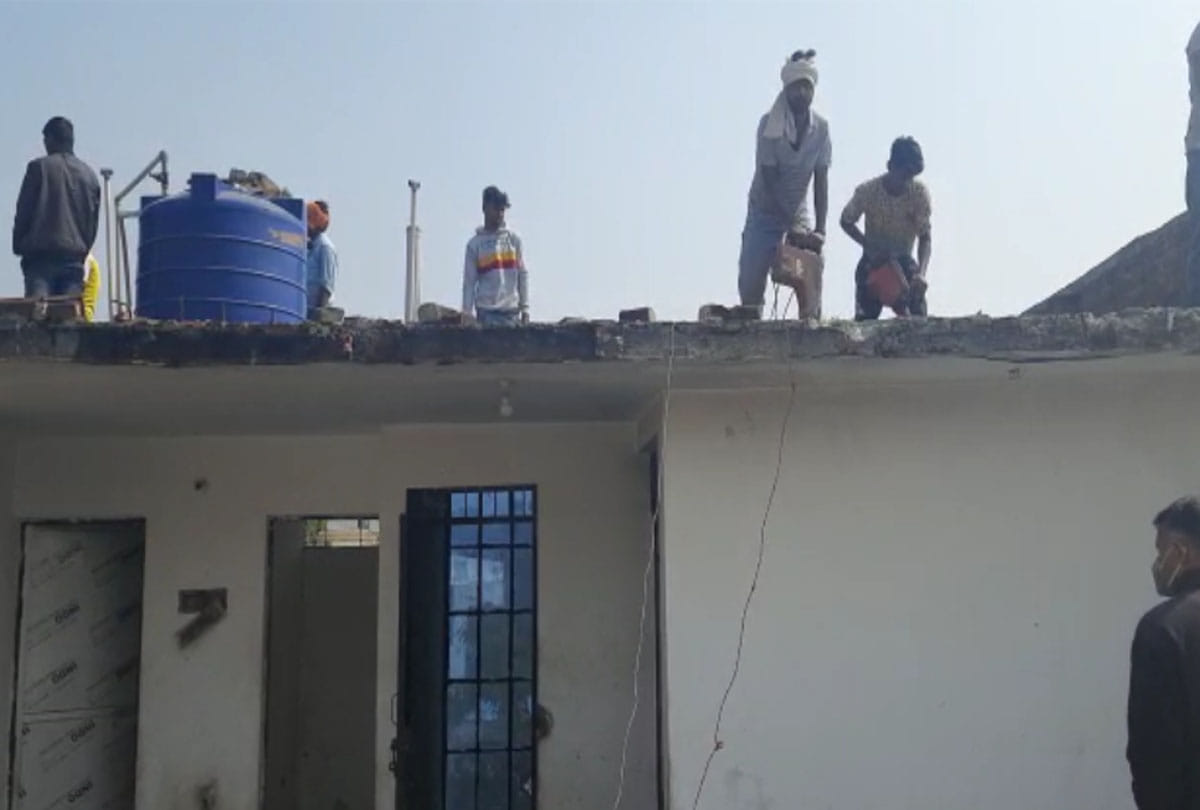 Demolition of drug mafia house in kanpur