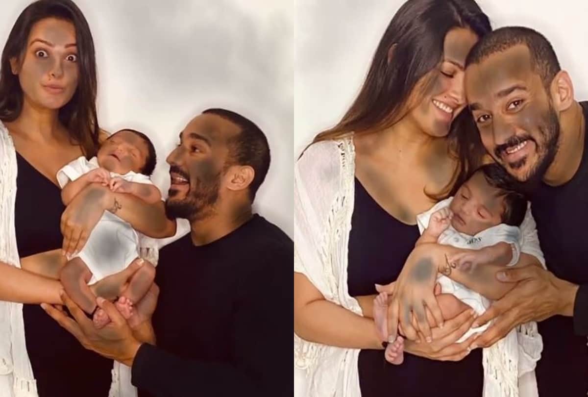 Anita Hassanandani reveals baby Aaravv with a hilarious explosive video, WATCH inside