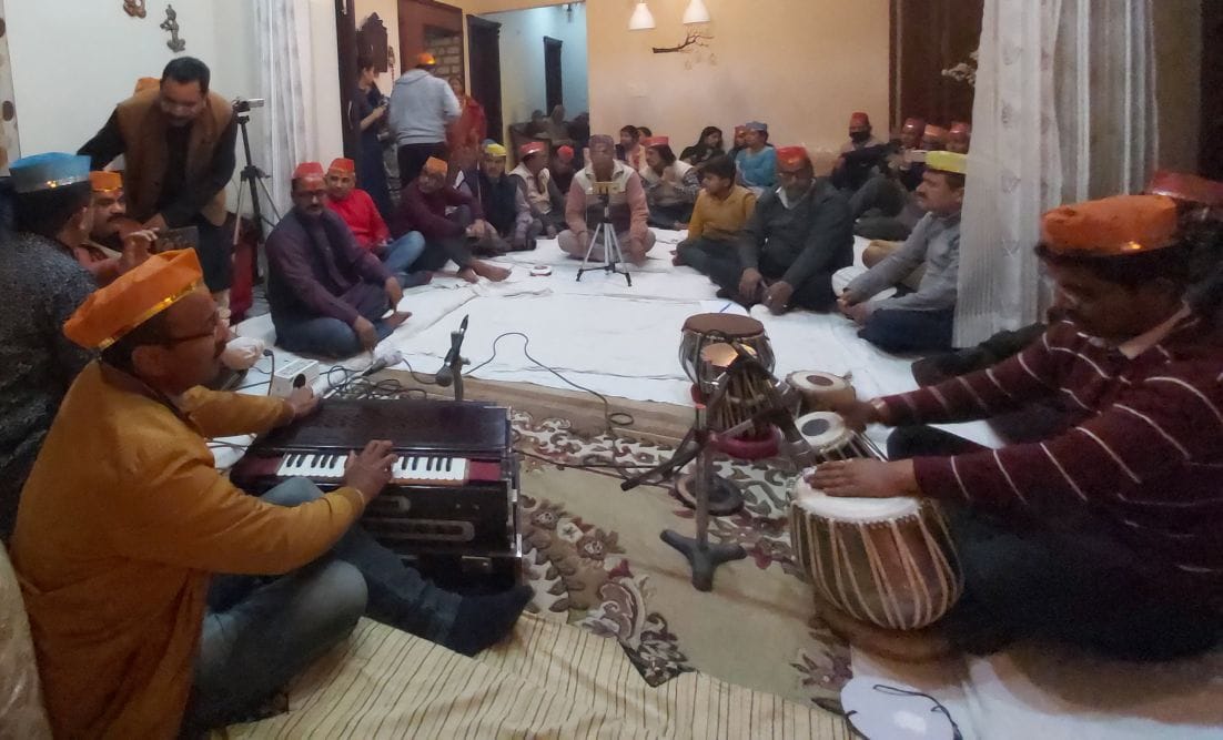 Cultural programme organised in kashipur.