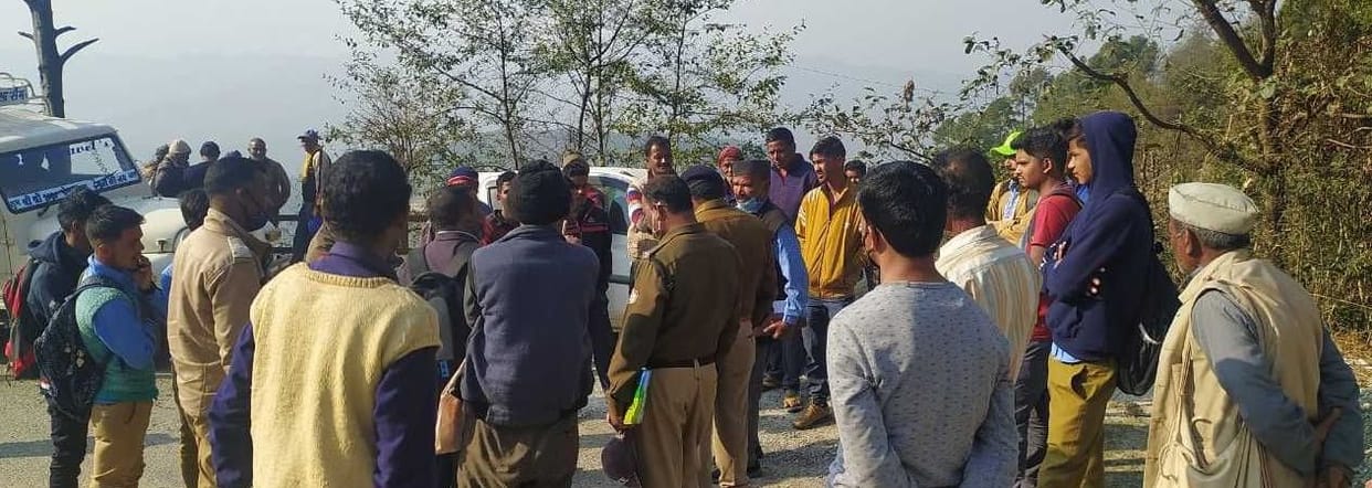 Construction work stopped due to wrong road survey