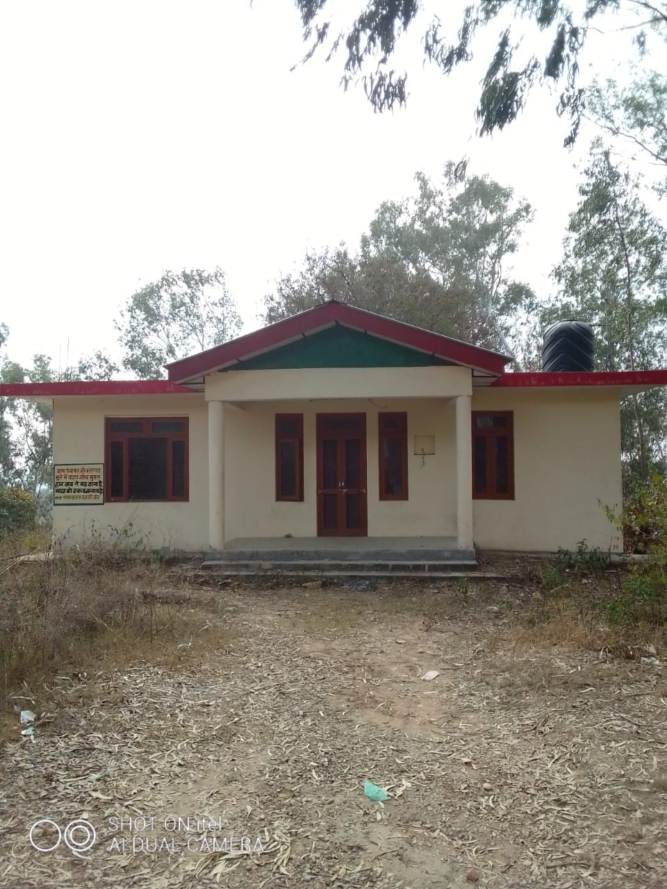 The building built seven years ago was not inaugurated in Rangas