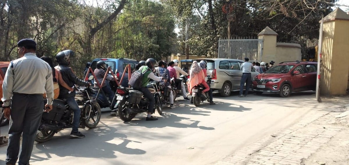 BHU students protest after university open for running all classes for students