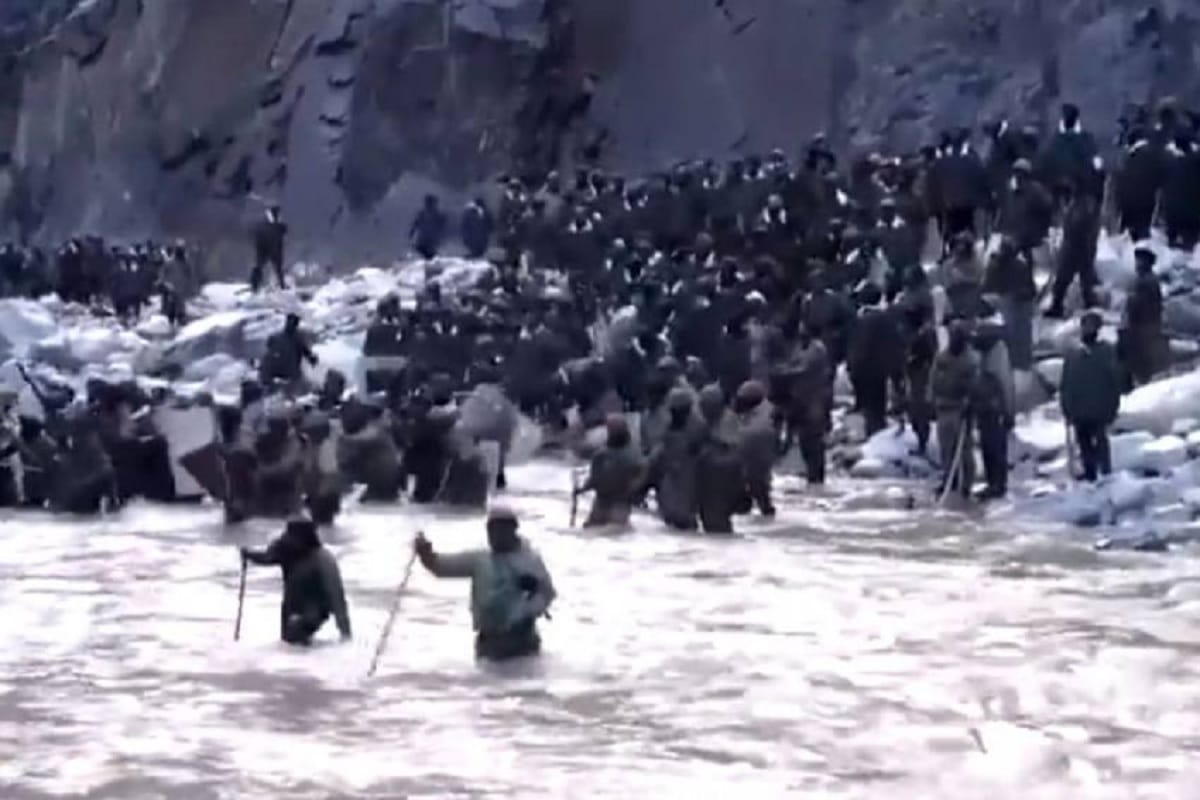 Un armed combat training being given to ITBP jawans in Panchkula