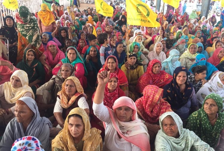 Kisan mahapanchayat starts at kharkhoda of Haryana