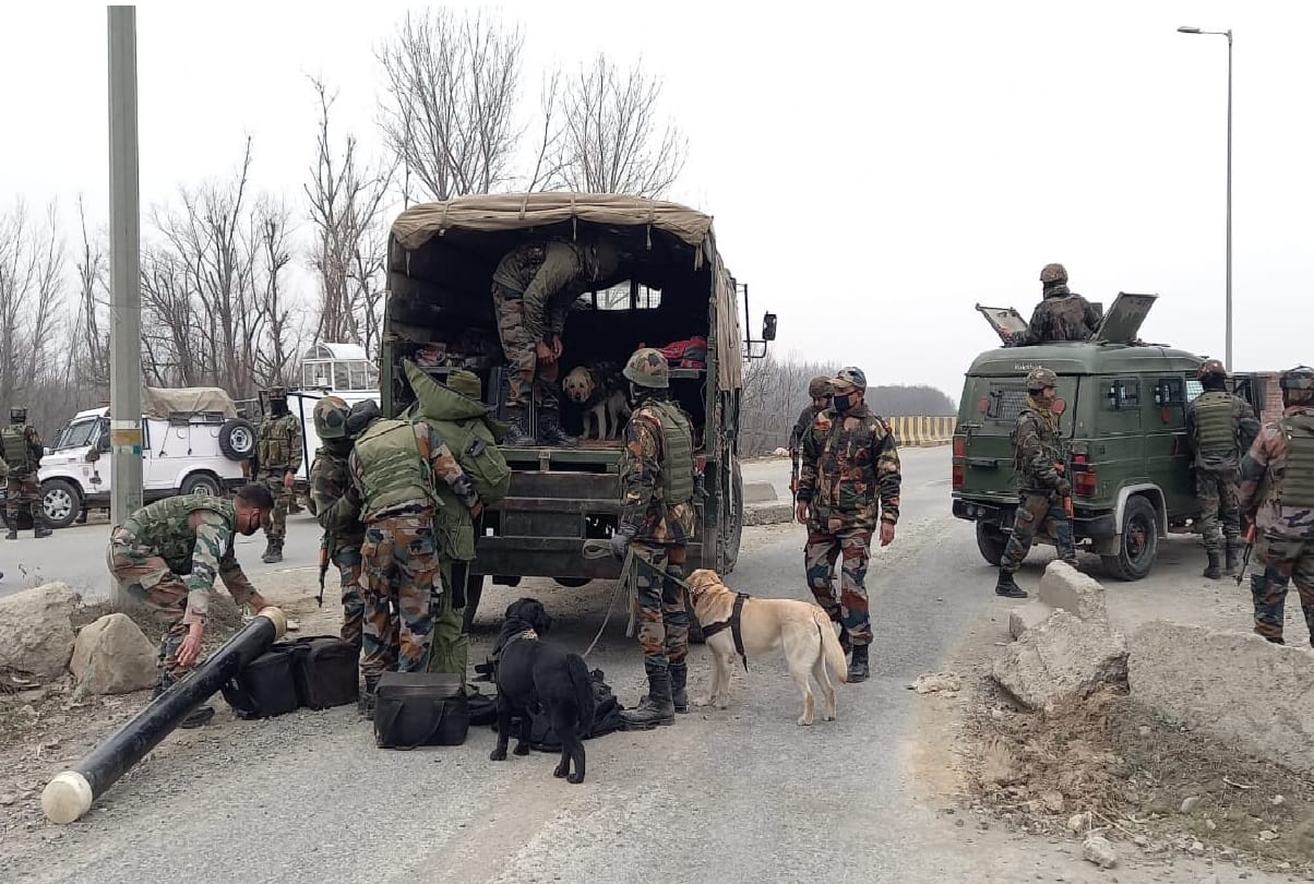IED has been found NHW near railway crossing Kenihama nowgam jammu kashmir