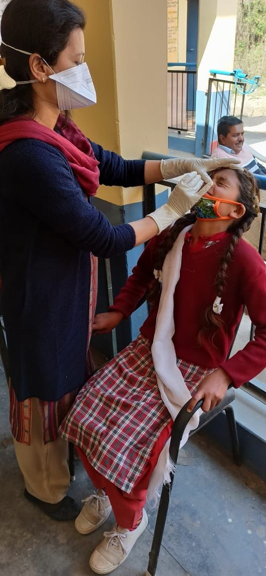 corona vaccination in bilaspur