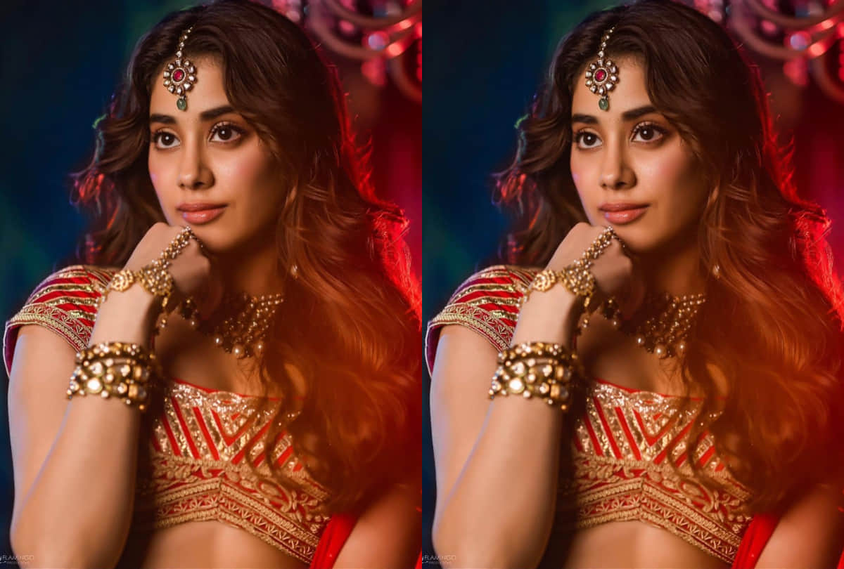 janhvi kapoor bridal look in film roohi