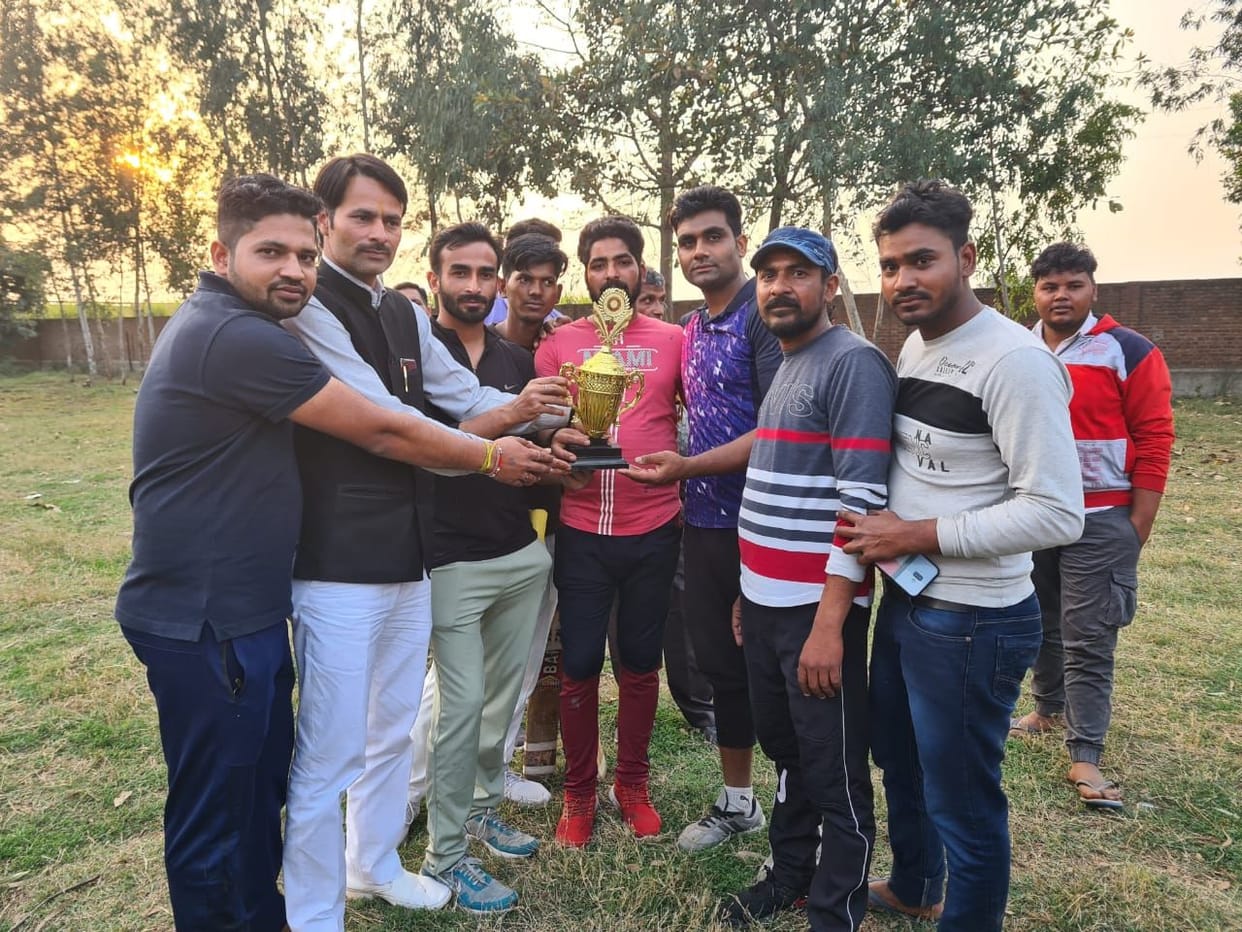 Badsu's team won the cricket competition