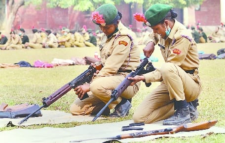 394 cadets test for NCC C certificate