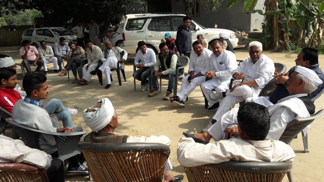 Chaudhary Gajendra Singh of Ahlawat Khap in Khatauli