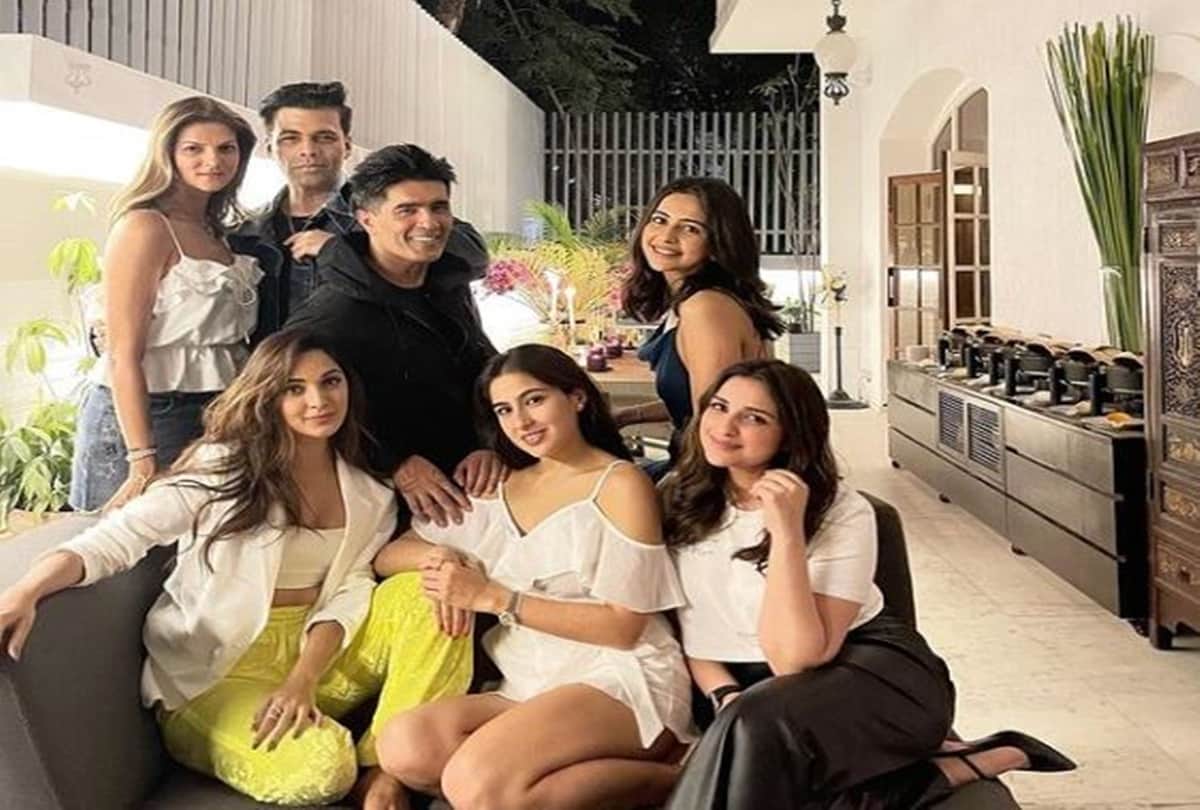 From Sara Ali Khan and Kiara Advani to Karan Johar, these stars attended Manish Malhotra's glamorous house party