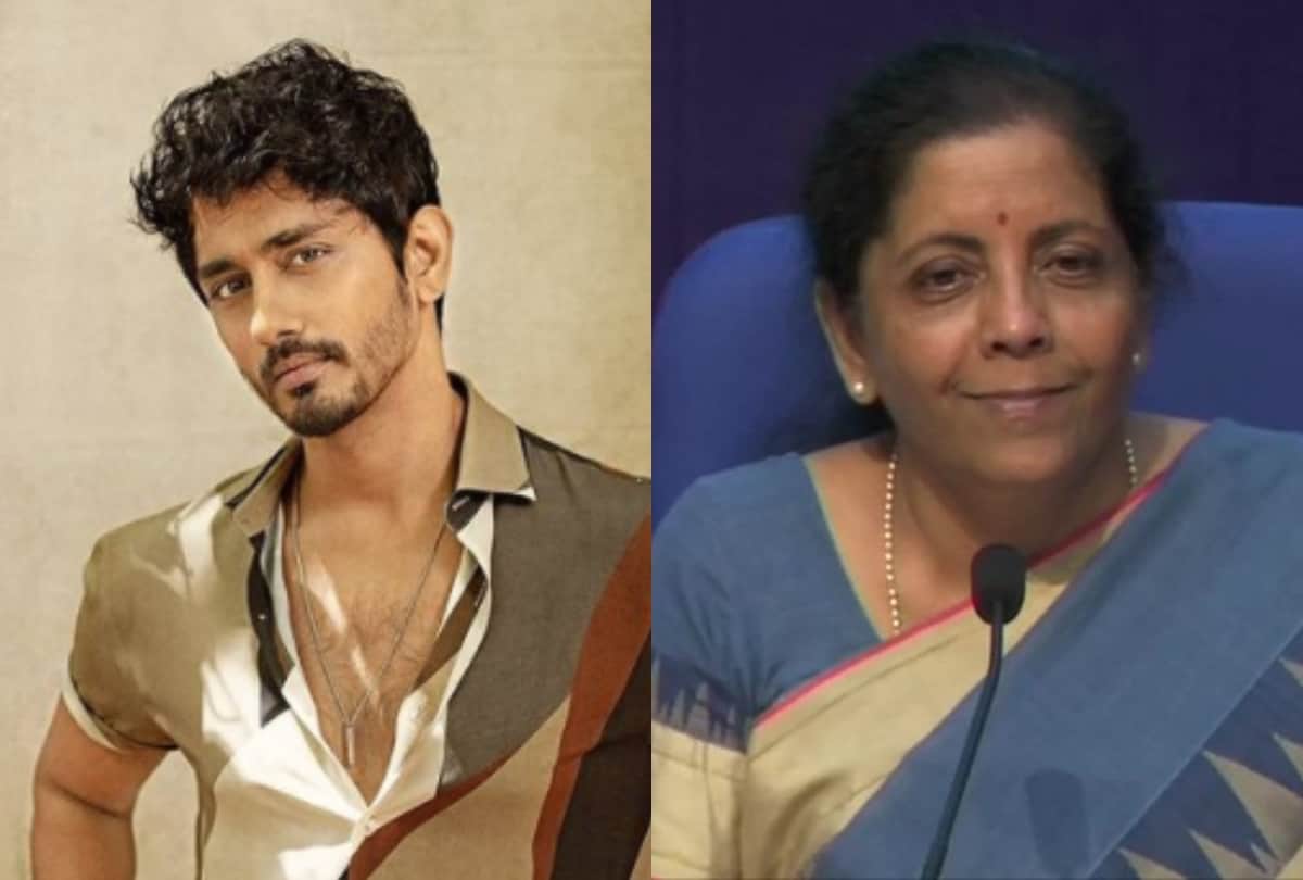 Actor siddharth takes a jibe at finance minister nirmala sitharaman over fuel price hike