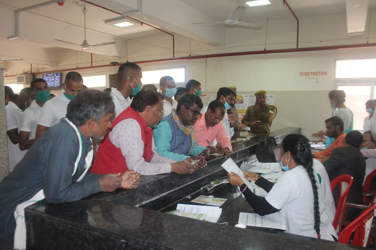 vaccination complete of eight centre