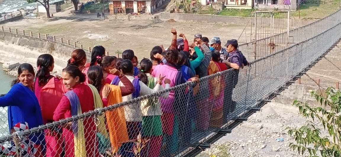 Jhula pul of jauljibi
