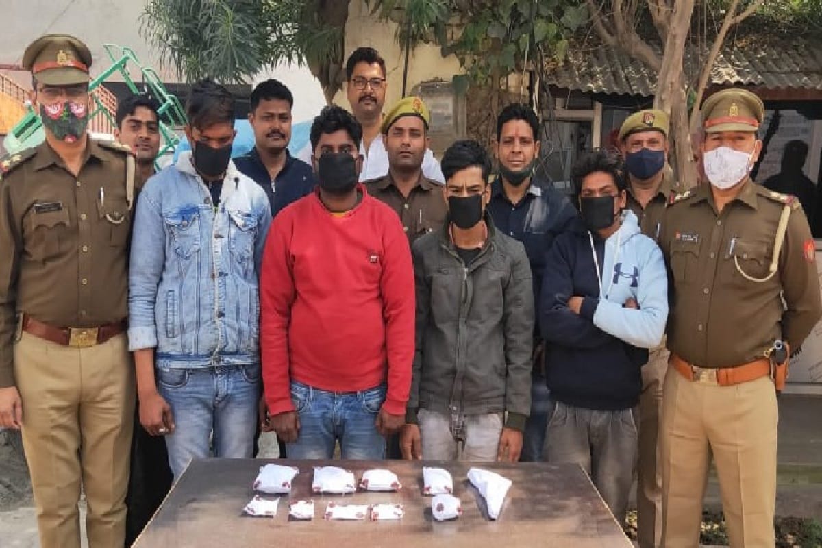 Encounter in Muzaffarnagar and 11 crooks arrested by police and see photos