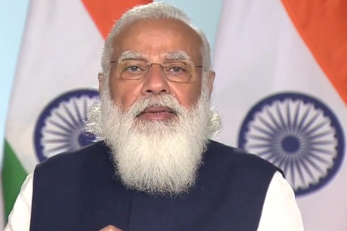 PM Narendra Modi meeting with Uttar Pradesh health minister on corona cases.