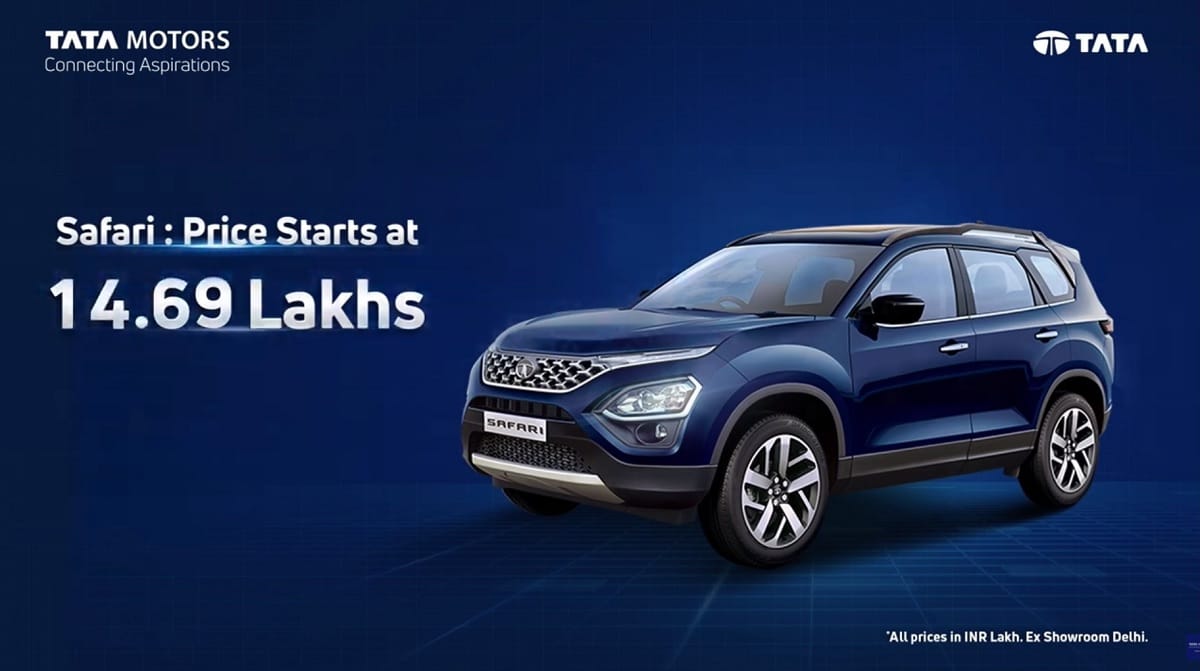 All new Tata Safari 2021 launch in India, Price starts from Rs 14.69 lakh